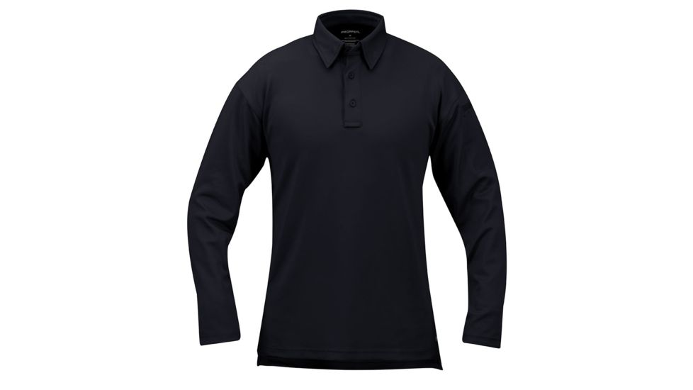 Propper I.C.E. Performance Polo Long Sleeve Shirt, LAPD Navy, 5XLarge Regular F5315724505XL