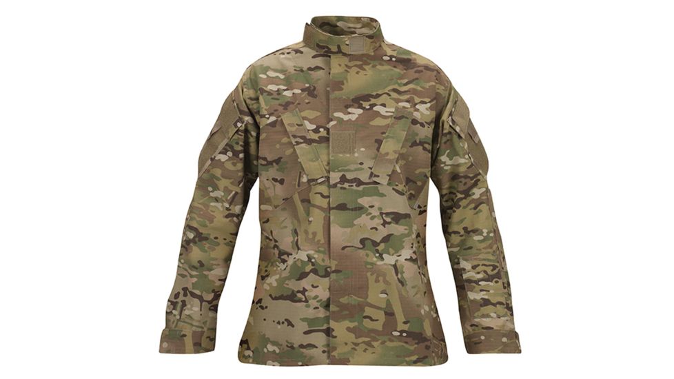 Propper MultiCam Combat Coat, 65/35 Poly/Cotton Battle Rip, Size Medium-Long