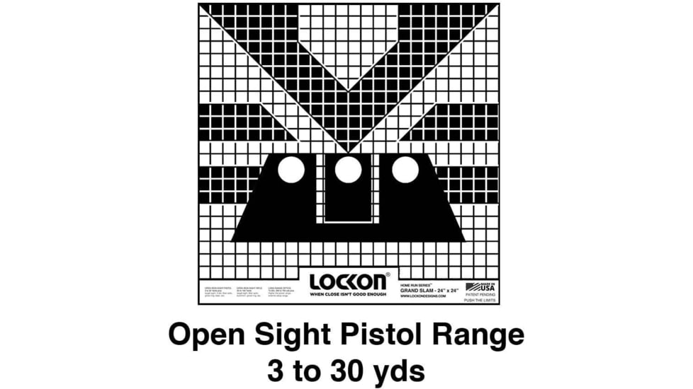 ProShot LockOn Grand Slam Targets, 8 Pack, 24in x 24in, GS-8