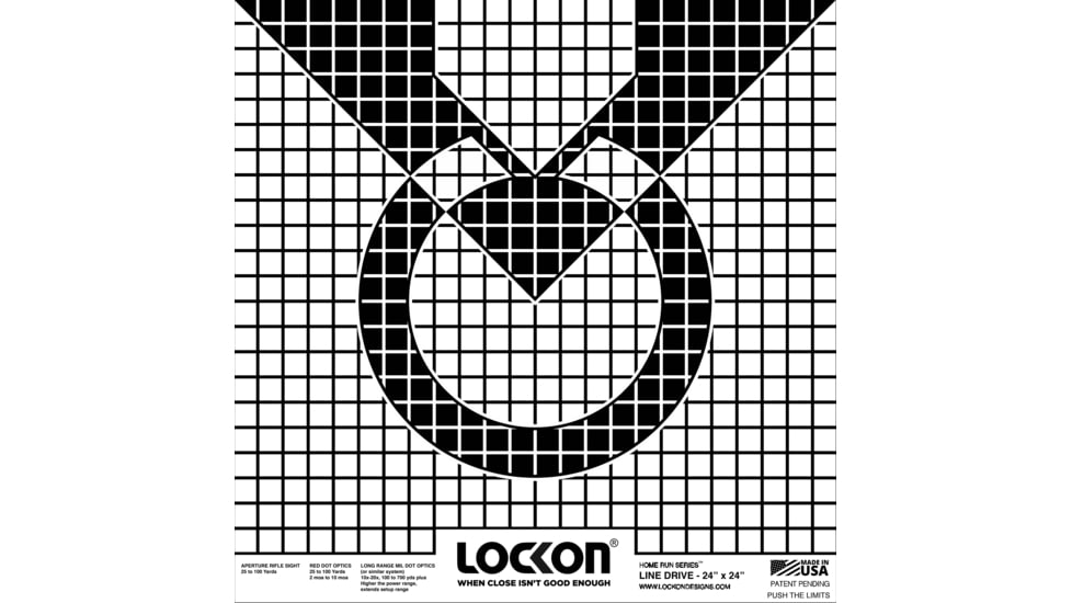 ProShot LockOn Line Drive Tactical Targets, 8 Pack, 24in x 24in, LDT-8