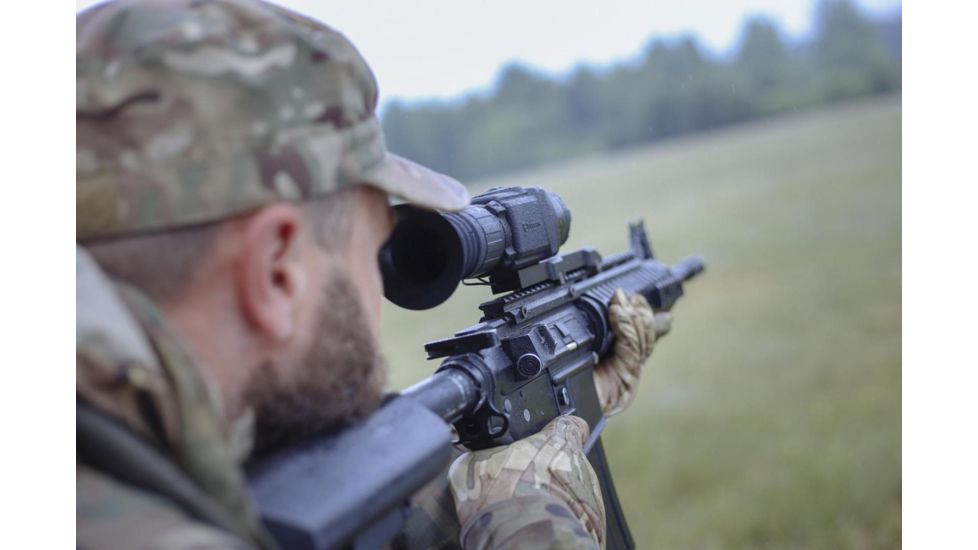 OpticsPlanet Exclusive Refurbished, Pulsar Core RXQ30L 1.6-6.4x22mm Thermal Imaging Rifle Scope, PL76483Q