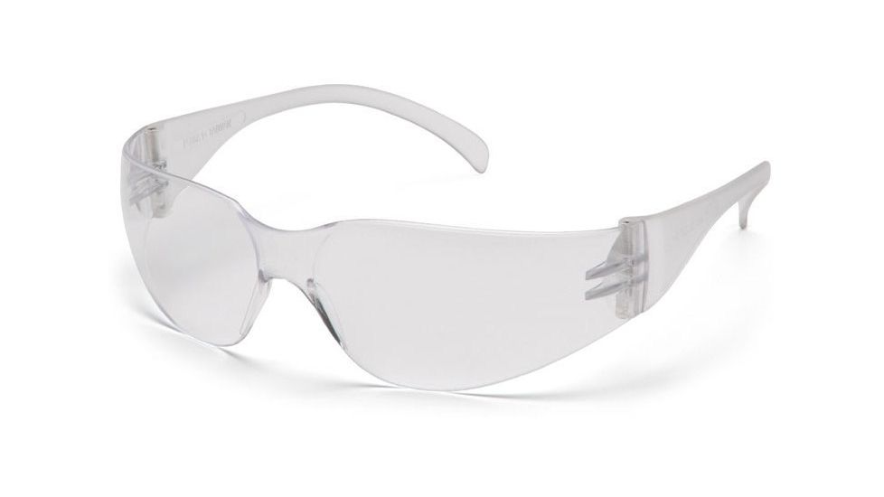 Pyramex 4100 Series Safety Glasses - Clear-Hardcoated Lens, Clear Frame S4110S