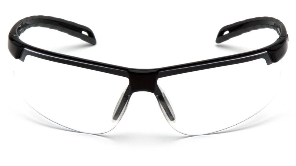 Pyramex PYSB8610DT Everlite Glasses Clear Lens Anti-Fog Black Frame