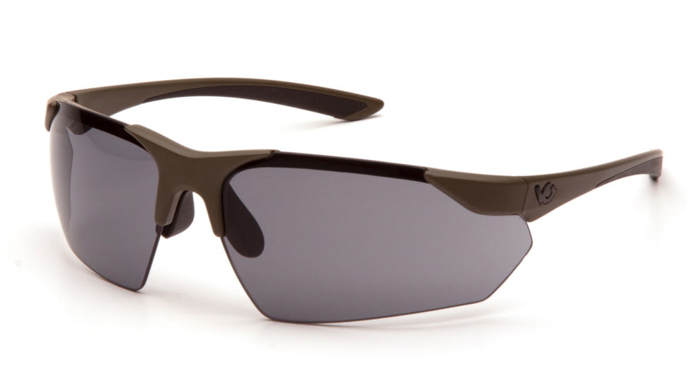 Pyramex VGSG1720T Drone 2.0 Glasses Gray Lens Anti-Fog OD Green Frame