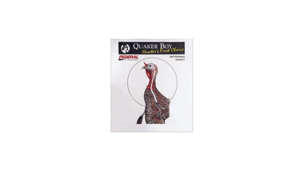 Quaker Boy Turkey Target, Rolled 10 Pack 80116