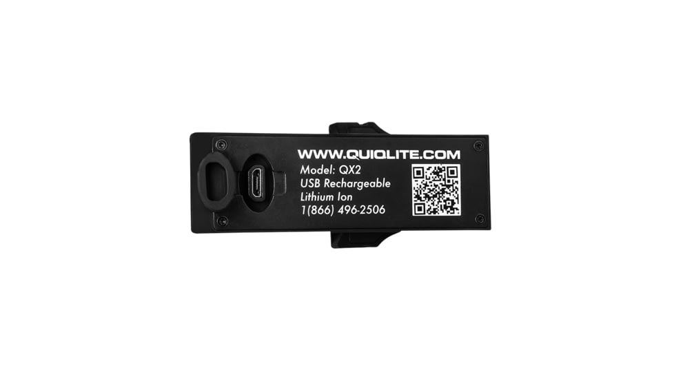 Quiqlite X2 Usb Rechargeable, White/white - QX2WW