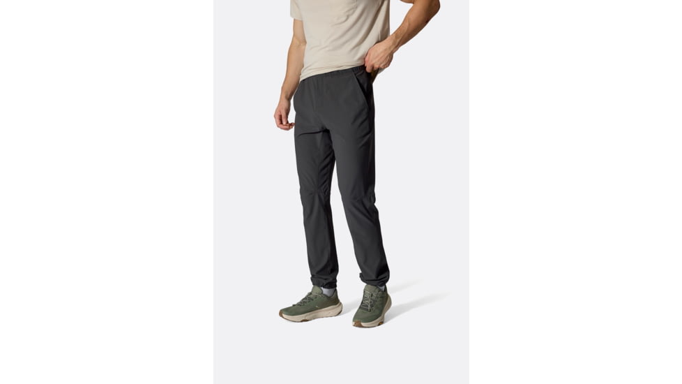 Rab Harpur Pants - Mens, Anthracite, 38 Waist/Long, QFW-30-ANT-38-LG
