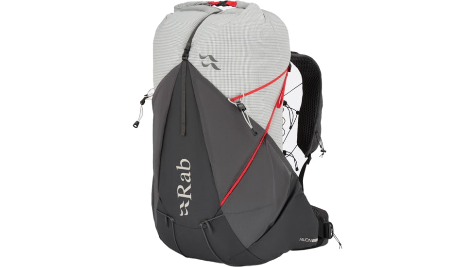 Rab Muon 40 Daypack, Pewter/Graphene, Medium, QAP-49-PEG-MED