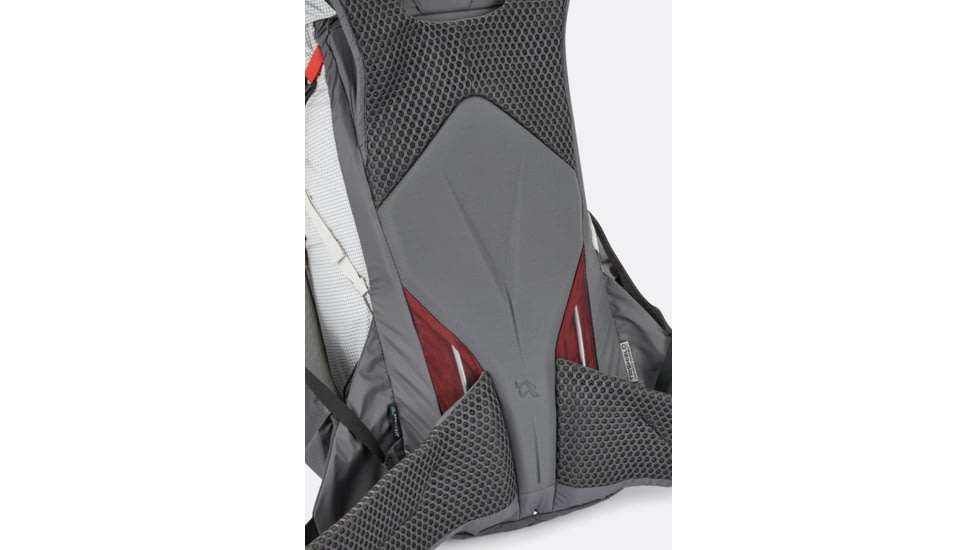 Rab Muon 50 Daypack, Pewter/Graphene, Medium, QAP-48-PEG-MED