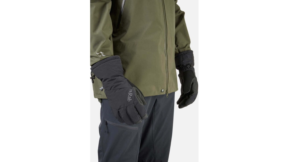 Rab Storm Gloves Black Medium QAH-85-BL-M