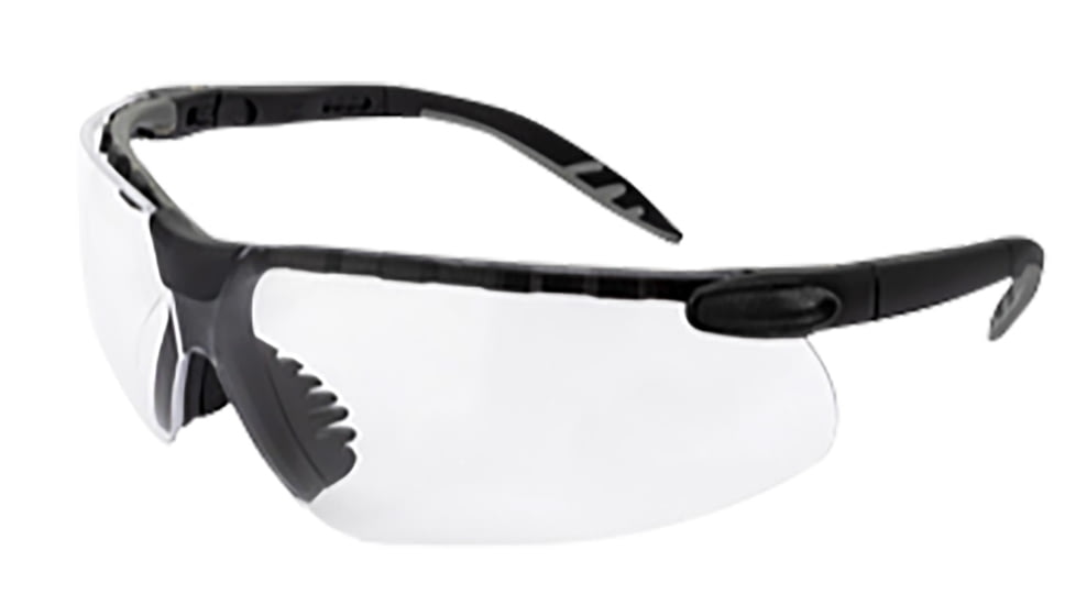 Radians Call Sign BRAVO CSB105 Shoting Glasses, Black Frame, Clear Lens, CSB10511CS
