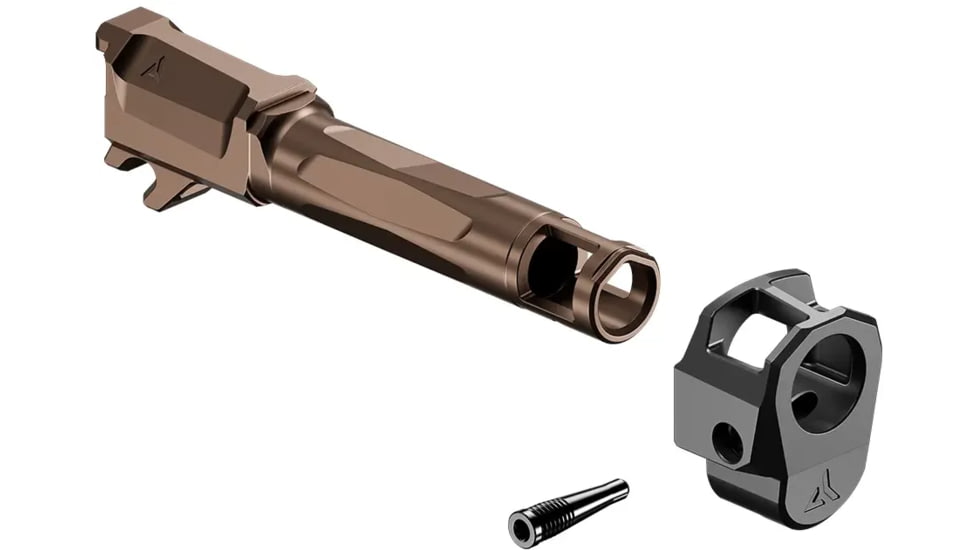 Radian Weapons Afterburner-Ramjet SIG Sauer P365 9mm Luger Non-Threaded Pistol Barrel, 3.7 inch, Radianite, Black/Bronze, R0841