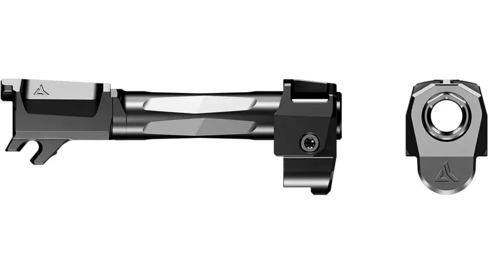 Radian Weapons Ramjet-Afterburner Pistol Compensator, Glock 19 Gen 3, Black/Grey, R0873