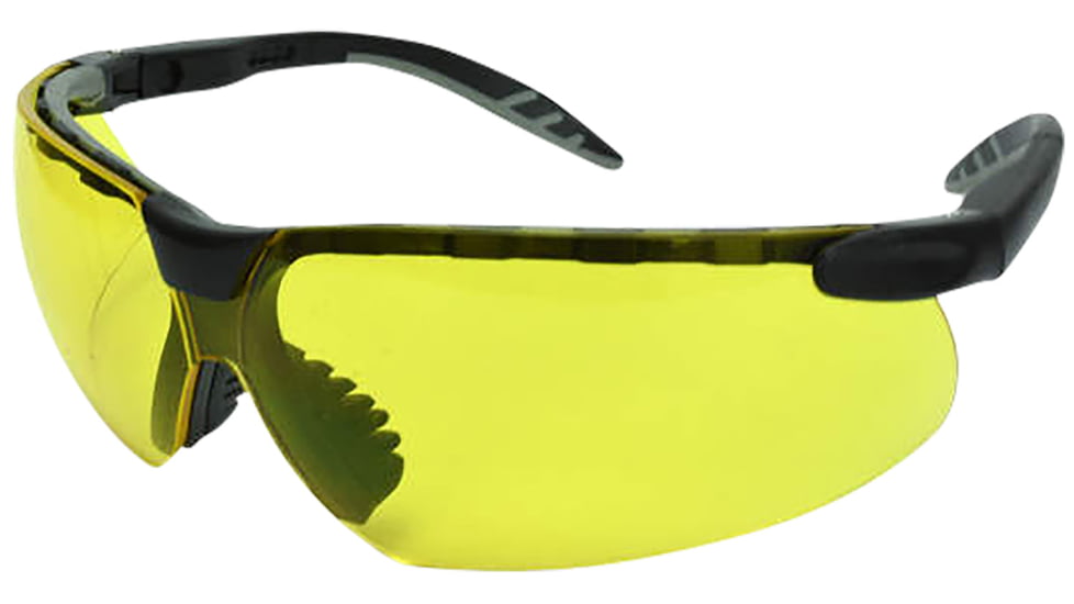 Radians CSB10541CS Ballistic Glasses Amber Lens Black Frame