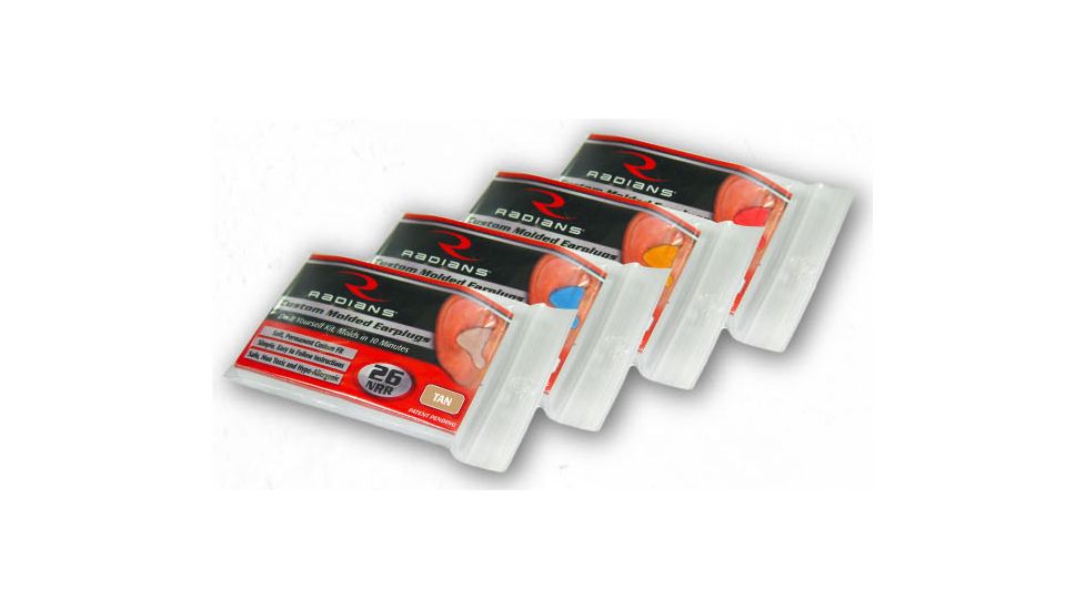 Radians Polybag Custom Molded Earplugs