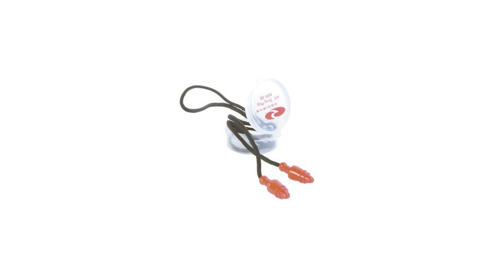 Radians Snug Plugs Set 1 pair w/ a reusable flip top carry case on a header card