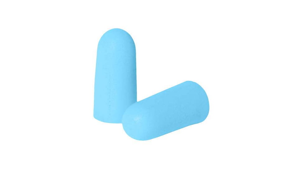 Radians Prohibitor Small Foam Earplugs, Jar 25 Pr, Blue, FP74B25