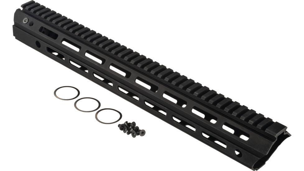 Radical Firearms RF M-LOK Octogon Rail MOR 15in, Black, R-15MOR