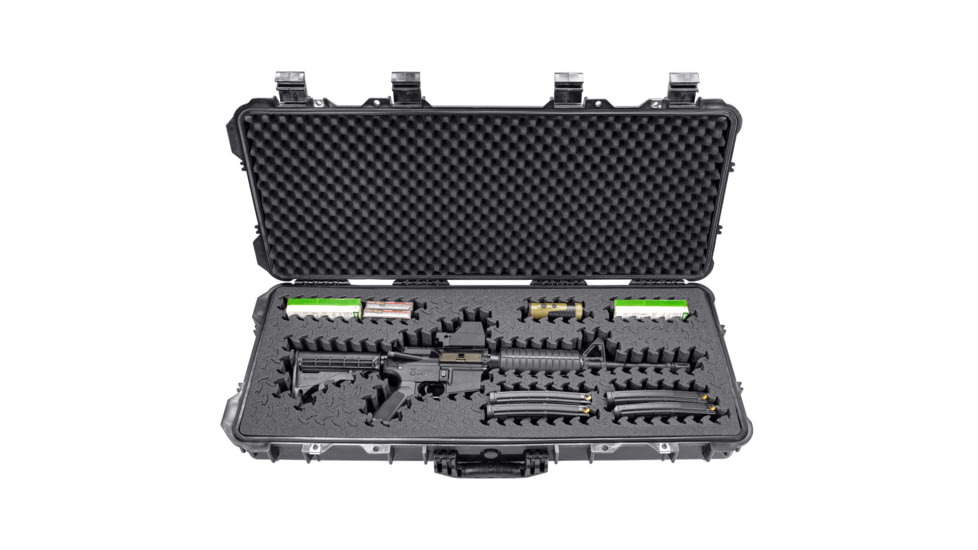 RAGAR Hard Rifle Cases 35.75in x 13.5in XP Crosslinked Foam Insert, Charcoal Gray, Small, RG00013-XP