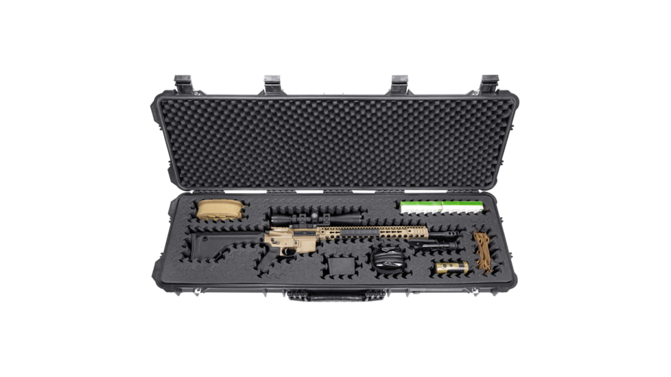 RAGAR Hard Rifle Cases 46in x 13.5in XP Crosslinked Foam Insert, Charcoal Gray, Large, RG00014-XP