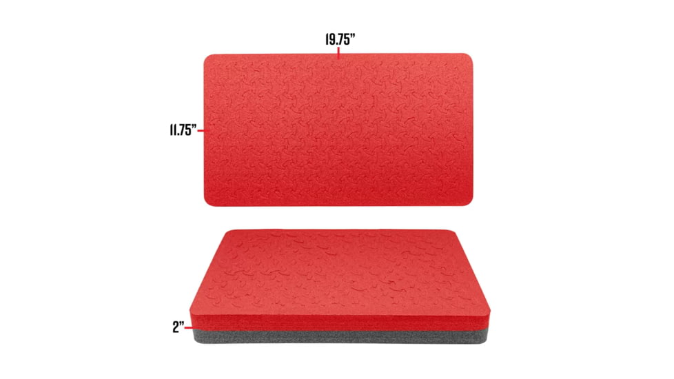 RAGAR RAGAR 19.75 in x 11.75 in Foam Insert For Carry-On Cases