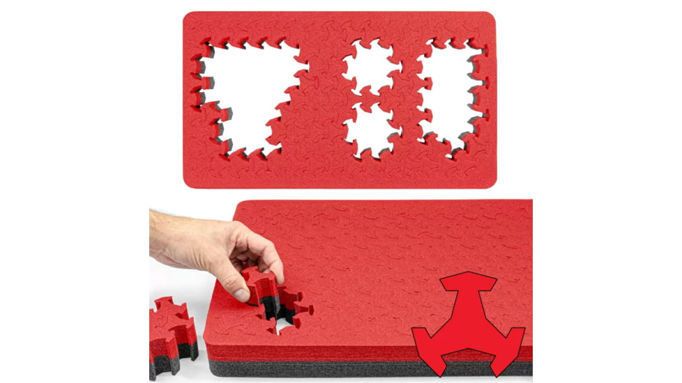 RAGAR RAGAR 19.75 in x 11.75 in Foam Insert For Carry-On Cases