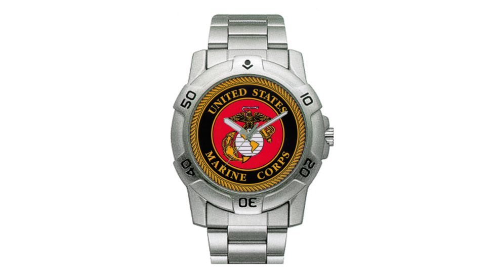 RAM instrument Chrome Military Watch V1P05 US Marine Corps