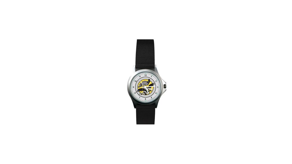 RAM Instrument Field Watch, U.S. Army Vintage Eagle Crest, White Face RAMW100F38