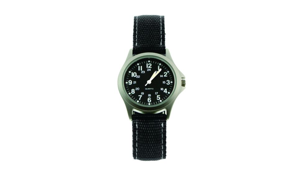 RAM Instrument RAMW1001R Rugged Field Watch Black Nylon Strap