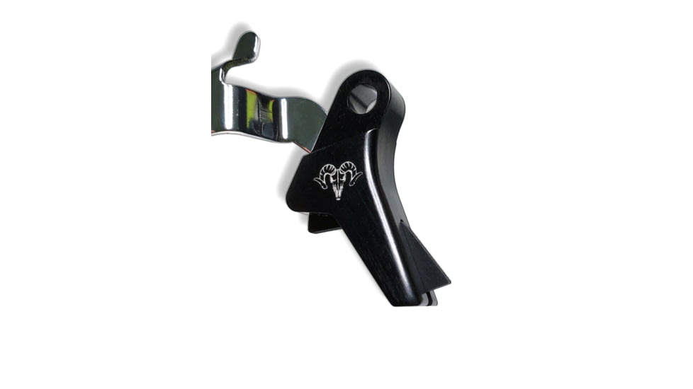 Ramm Tactical Leverage Trigger Kit for Slim-Line G42 Straight, Black w/black safety, RT-GK-SL-42-ST-BK