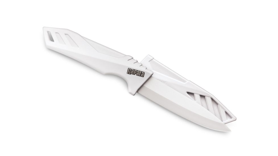 Rapala Ceramic Bait Knife, 4in, White, RCBKW4