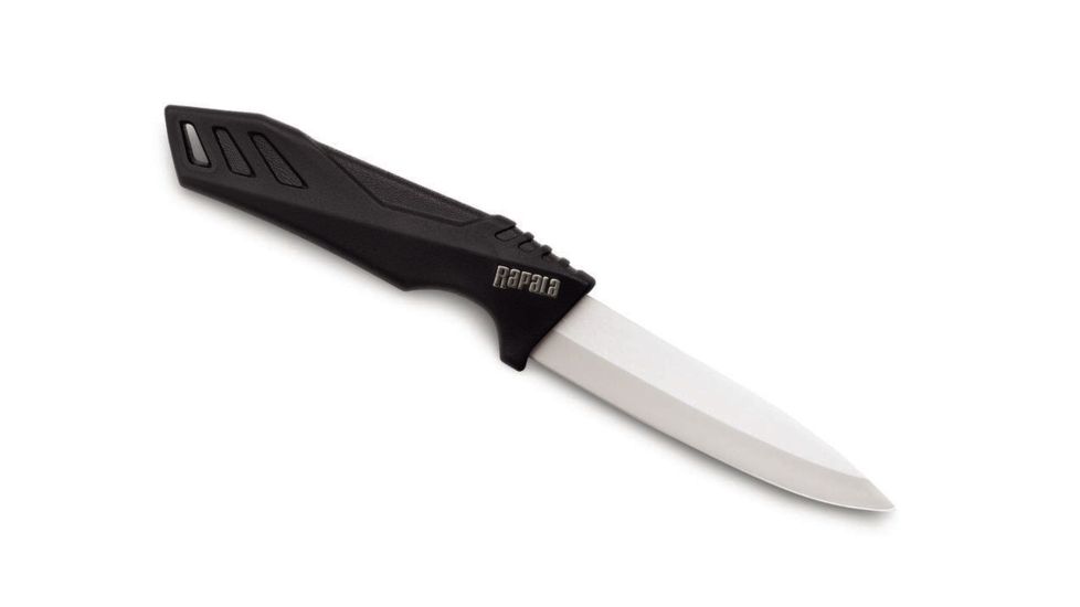 Rapala Ceramic Utility Knife, 4in, Black, RCUKB4