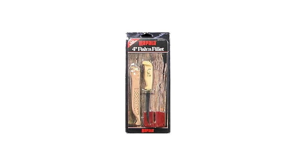 Rapala Fish n Fillet Knife with Sharpener - 4in 209767