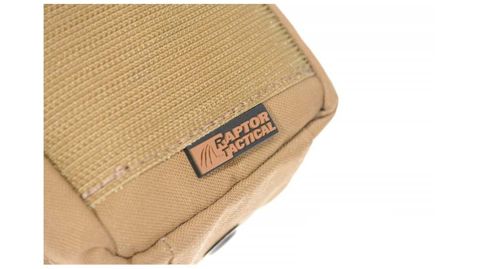 Raptor Tactical Individual First Aid Kits IFAK, Horizontal Panel, Coyote Brown, IFAK-CB-HR
