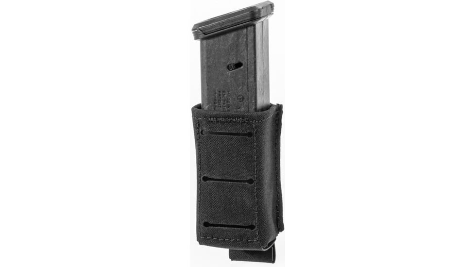 Raptor Tactical MAGNUS Ultralight Short Pistol Magazine Pouch, Black, One Size, MAG1-SH-BL