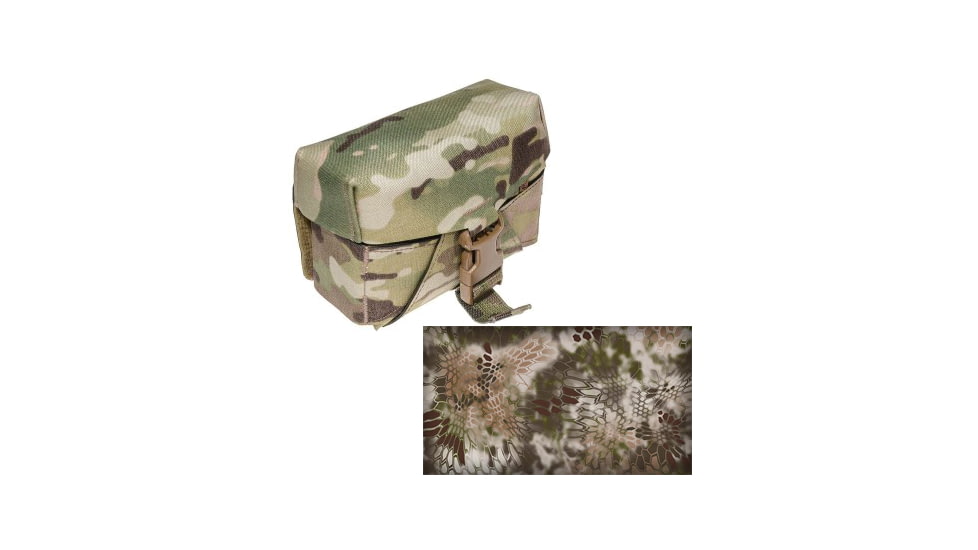Raptor Tactical Skin Ammo M249 SAW NUTSACK Pouch, Soft, Kryptek Highlander, 100, RT-SAW-KH-100
