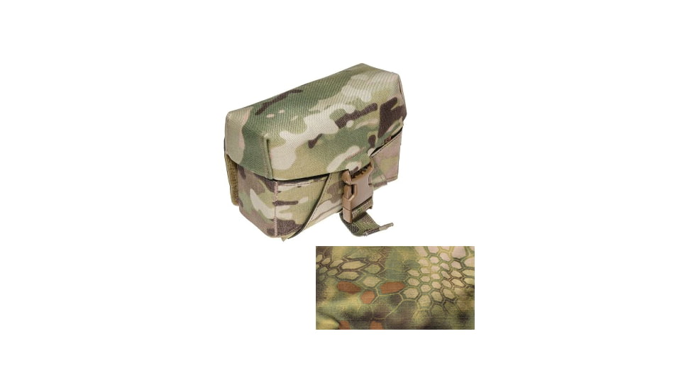 Raptor Tactical Skin Ammo M249 SAW NUTSACK Pouch, Soft, Kryptek Mandrake, 100, RT-SAW-KM-100