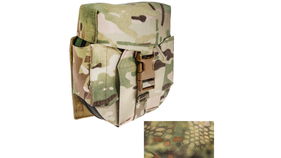 Raptor Tactical Skin Ammo M249 SAW NUTSACK Pouch, Soft, Kryptek Mandrake, 200, RT-SAW-KM-200
