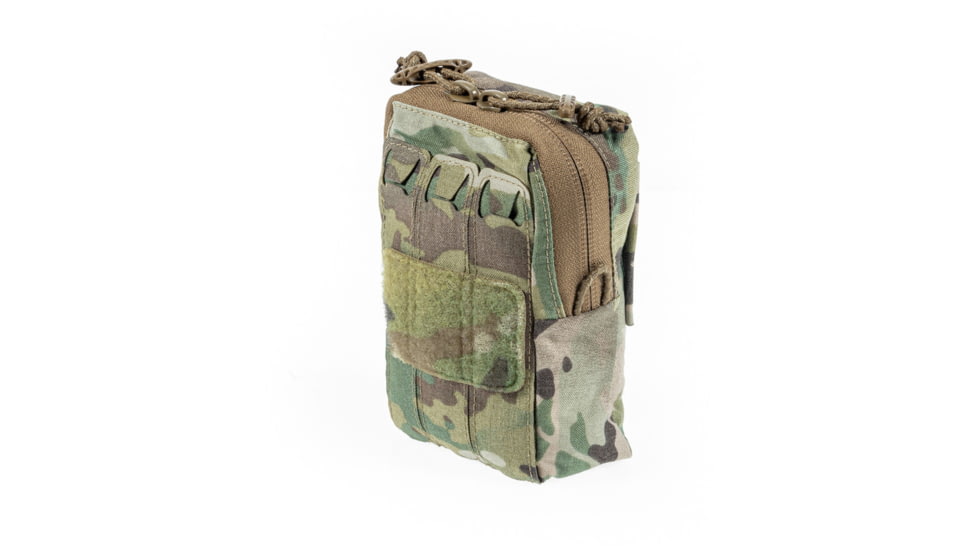 Raptor Tactical Small Utility Pouch w/ChemLight Holders, Black, UPS-BL
