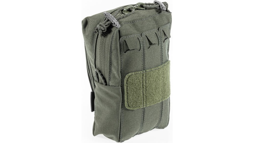 Raptor Tactical Small Utility Pouch w/ChemLight Holders, Ranger Green, UPS-RG