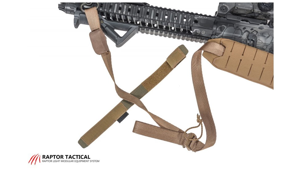 Raptor Tactical Two Point REFLEX MK1 Gun Sling, Coyote Brown, RS1-CB