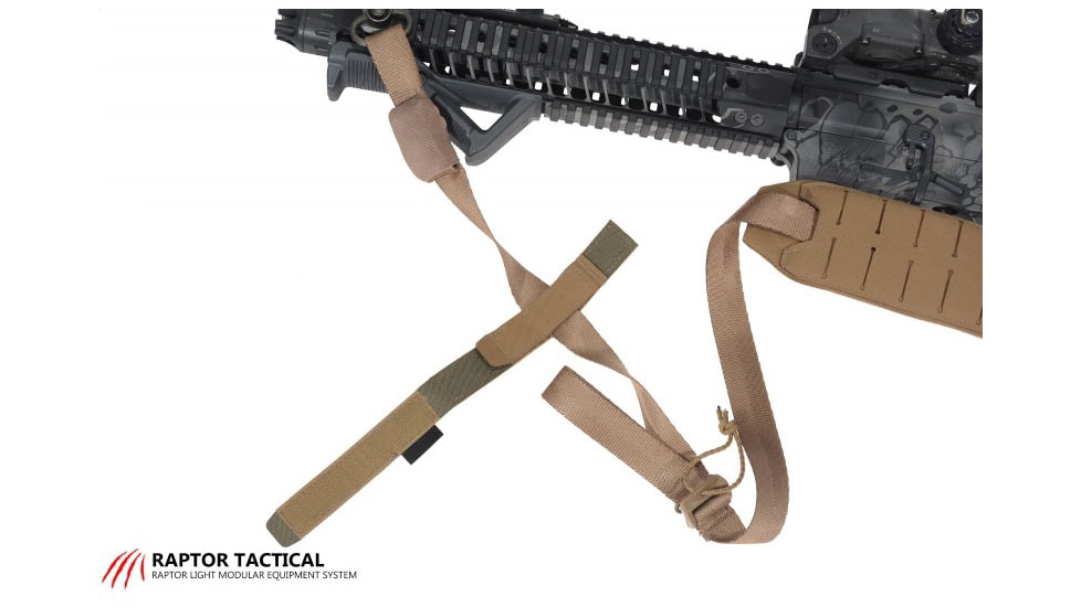 Raptor Tactical Two Point REFLEX MK2 Gun Sling, Coyote Brown, RS2-CB