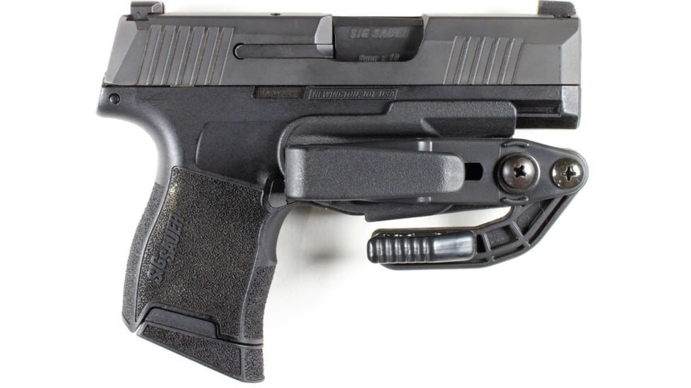 Raven Concealment VanGuard 2 Advanced Kit Minimalist IWB Holster, Glock 43X, Ambidextrous, Black, VG2G4243BKOHADV