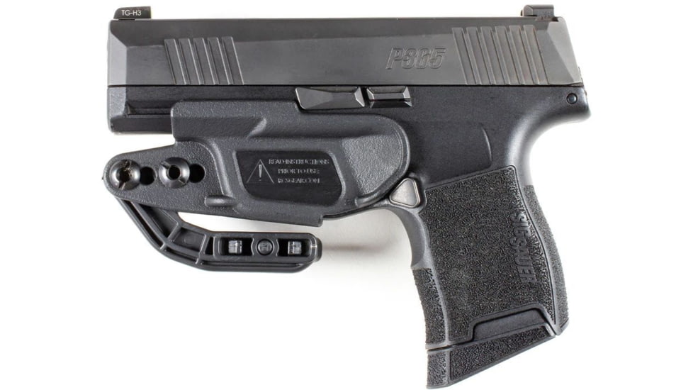 Raven Concealment VanGuard 2 Advanced Kit Minimalist IWB Holster, Glock 43X, Ambidextrous, Black, VG2G4243BKOHADV