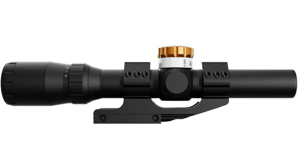 Ravin 1-8x24mm Adjustable Turret LPVO Rifle Scope, 30mm Tube, Single Crosshair, R162