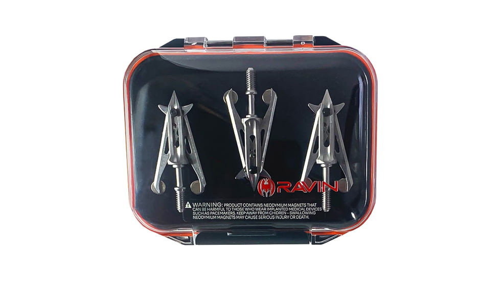Ravin Magnetic Broadhead Case, 6 Broadheads, R109