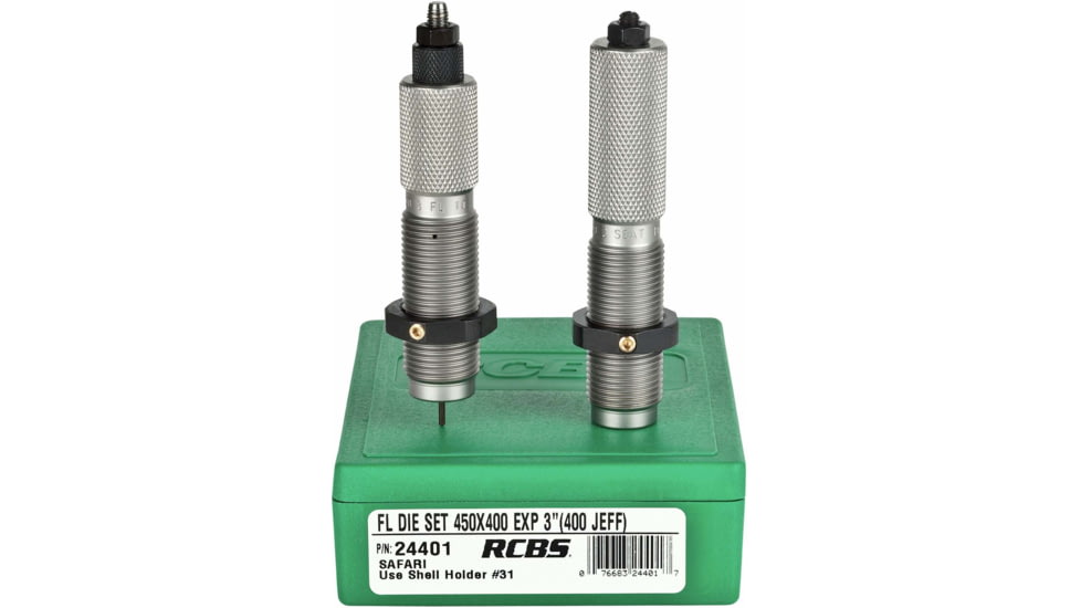 RCBS Safari Dies Full Length Die Set, .450 Rigby Rimless, 23001