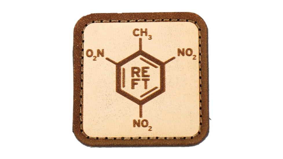 RE Factor Tactical TNT Molecule Patch - Leather RFPATNTLT