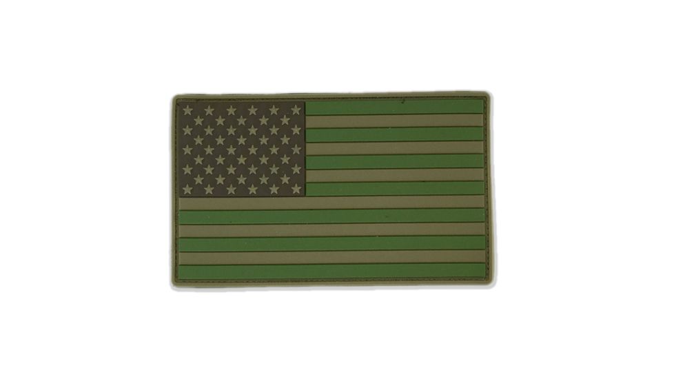 RE Factor Tactical USA Flag PVC Patch, Multicam, Extra Large RFPAAFLMC