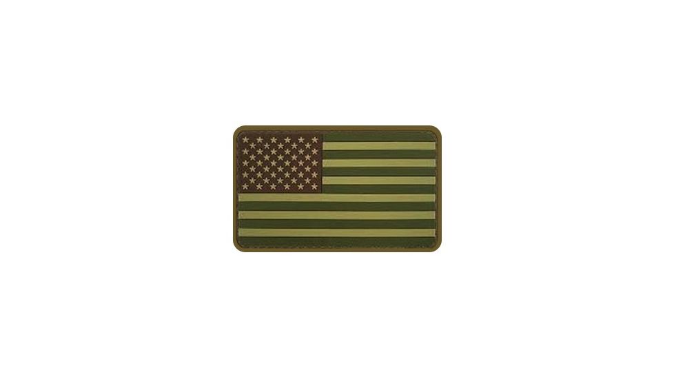 RE Factor Tactical USA Flag PVC Patch, Multicam RFPAAFMC